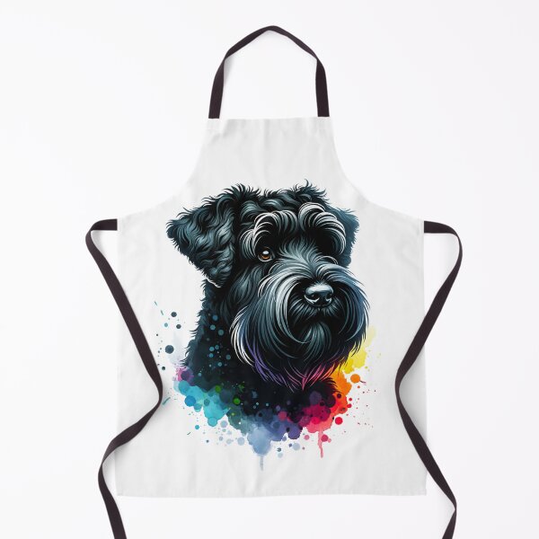 Item preview, Watercolor Black Russian Terrier  designed and sold by TheAnimalZ00.