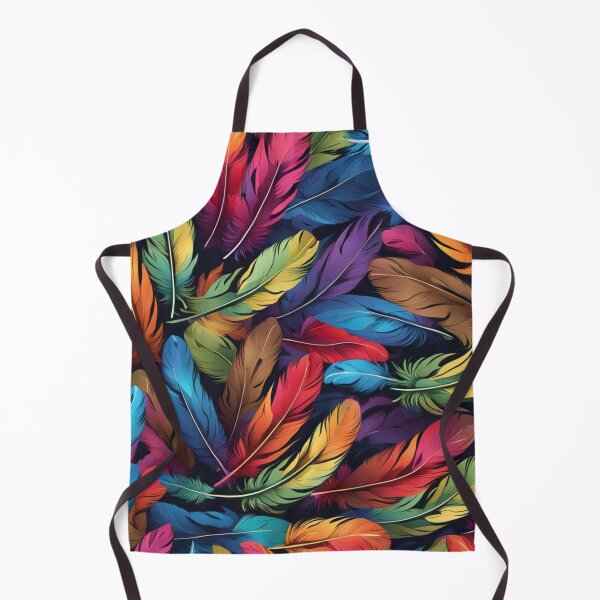 Item preview, Abstract Colorful Feather Pattern designed and sold by calibrit.