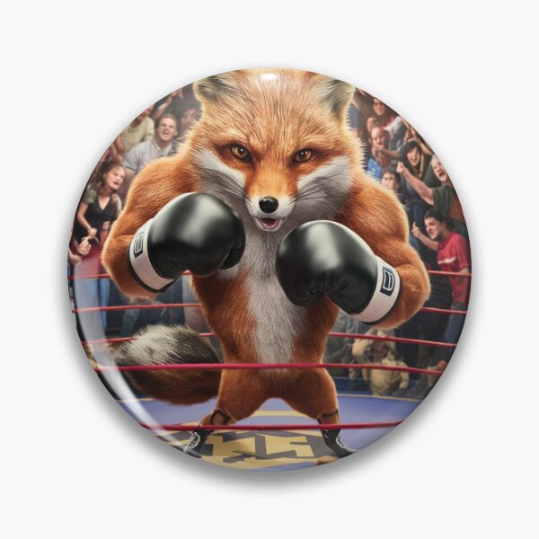 Item preview, Fox Portrait. fox boxing designed and sold by FoxVibes.