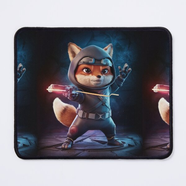 Item preview, Fox Portrait. futuristic ninja designed and sold by FoxVibes.
