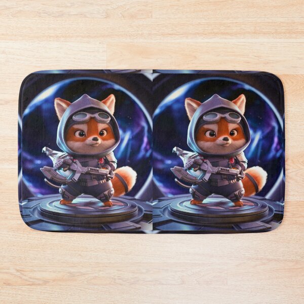 Item preview, Fox Portrait. futuristic ninja designed and sold by FoxVibes.
