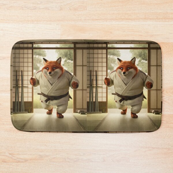 Item preview, Fox Portrait. dojo, martial art, fox karate designed and sold by FoxVibes.