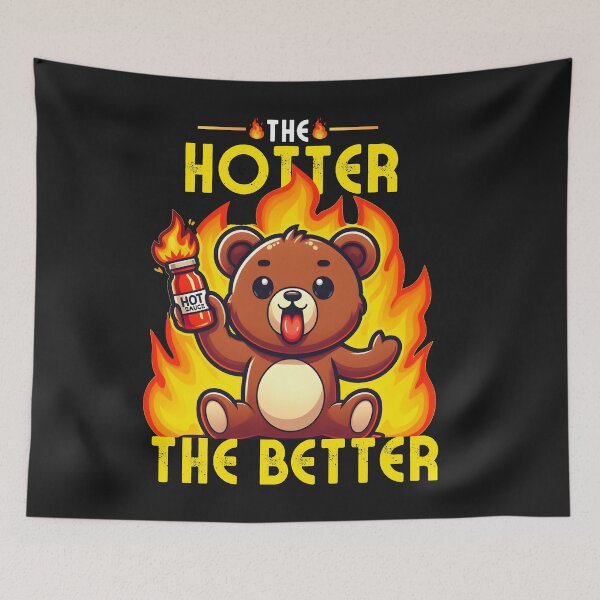 Item preview, The Hotter the Better Bear designed and sold by TeddybearClub.