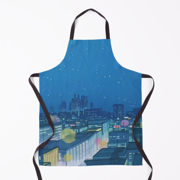 Item preview, Urban Retro Anime Skyline designed and sold by Freshfroot.