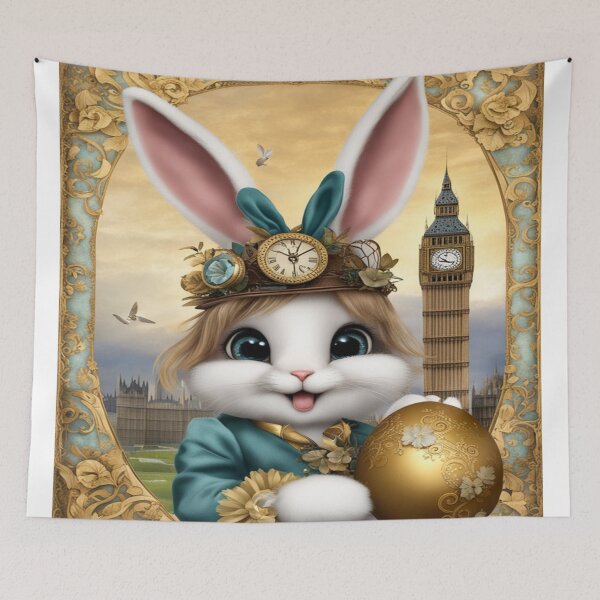 Item preview, Cute bunny designed and sold by saly55887.