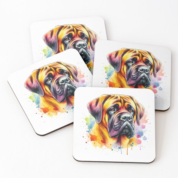 Item preview, Watercolor Boerboel  designed and sold by TheAnimalZ00.