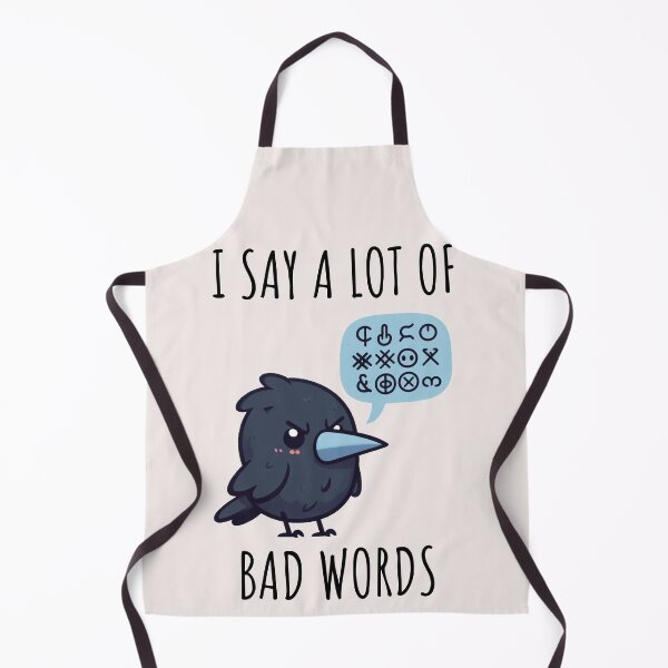 Item preview, Bad Words Crow designed and sold by LemuellTrends.