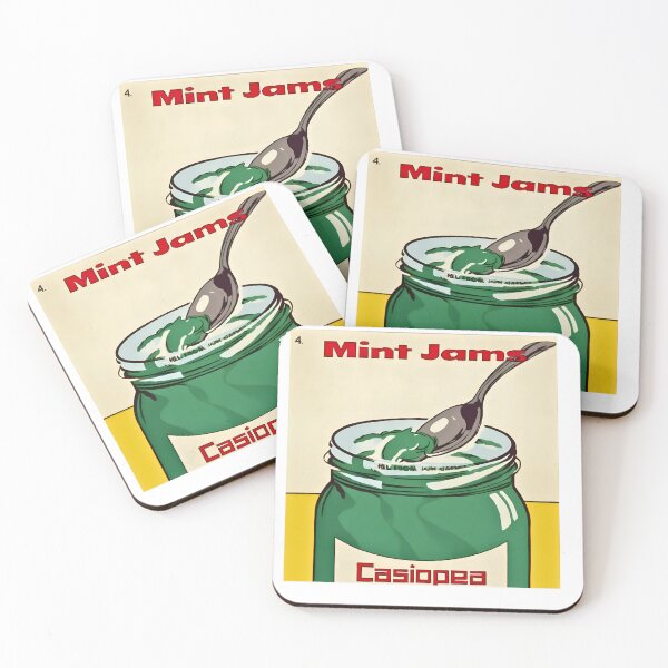 Item preview, jams of mint japanese jazz fusion album 1982 Sticker designed and sold by ⚡ Caffeine Build.
