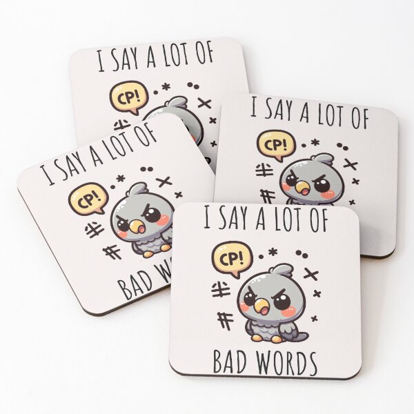 Item preview, Bad Words Parrot designed and sold by LemuellTrends.