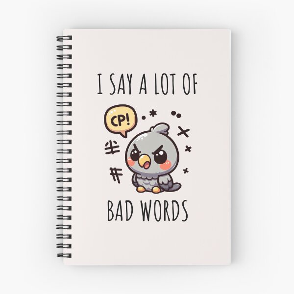 Item preview, Bad Words Parrot designed and sold by LemuellTrends.