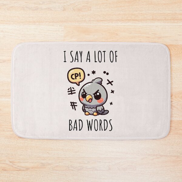 Item preview, Bad Words Parrot designed and sold by LemuellTrends.