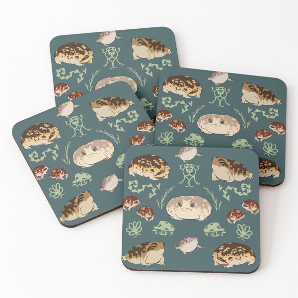 Item preview, Rain Frog Pattern designed and sold by WolfysWorld.
