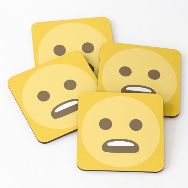 Item preview, Frowning Face With Open Mouth Emoji designed and sold by patternsbyposh.