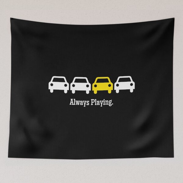 Item preview, Cabin Pressure - Always Playing Yellow Car  designed and sold by KatelynNicolas.