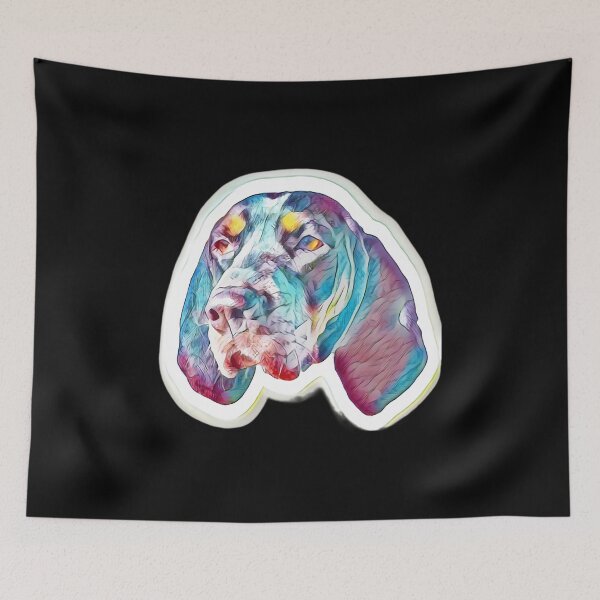 Item preview, Bluetick Coonhound Rainbow Large designed and sold by GottliebAlbert.