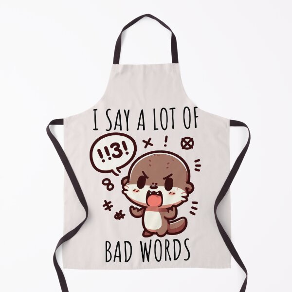 Item preview, Bad Words Otter designed and sold by LemuellTrends.