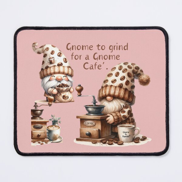 Item preview, Gnome to Grind for a Gnome Cafe | Cute Cafe Worker Gnome Design designed and sold by Gnome to Express.