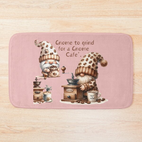 Item preview, Gnome to Grind for a Gnome Cafe | Cute Cafe Worker Gnome Design designed and sold by Gnome to Express.
