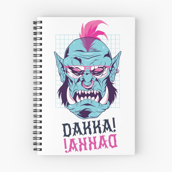 Artikelvorschau, Dakka Dakka Ork T-Shirt Design entworfen und verkauft von JNM-Design.