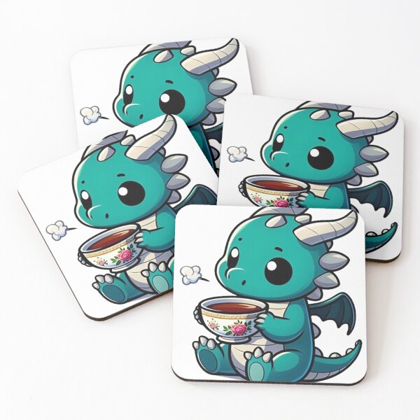 Item preview, Tiny Sips Baby Dragon's Coffee Break designed and sold by SellingWSarah17.