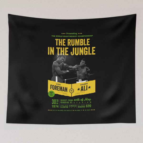 Item preview, Ali vs Foreman Rumble in the Jungle  designed and sold by KatelynNicolas.