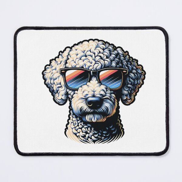 Item preview, Watercolor Bedlington Terrier Wearing Sunglasses designed and sold by TheAnimalZ00.