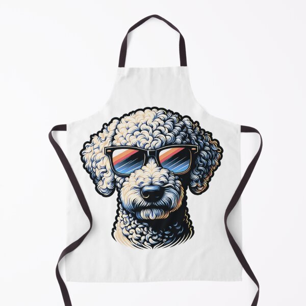 Item preview, Watercolor Bedlington Terrier Wearing Sunglasses designed and sold by TheAnimalZ00.