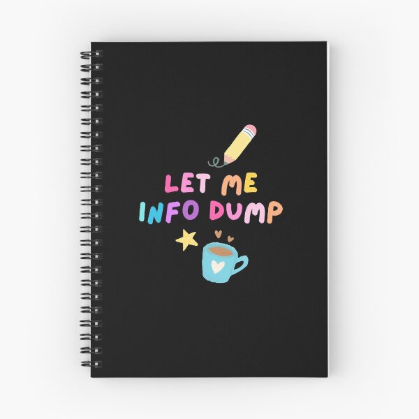 Item preview, Let Me Info Dump designed and sold by mydoodlesateme.