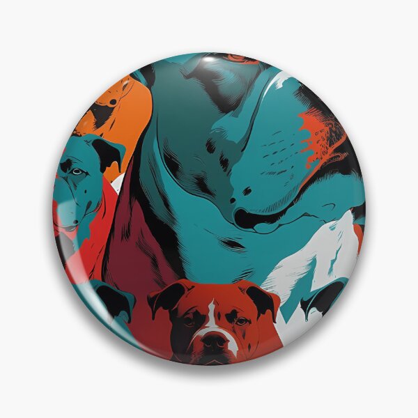 Item preview, Bold And Beautiful American Bulldog Pop Ar designed and sold by ChristopConklin.
