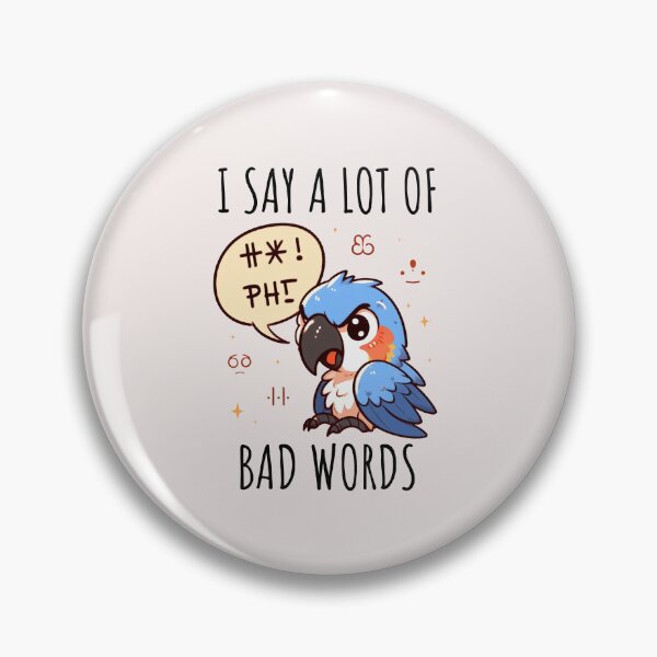 Item preview, Bad Words Macaw designed and sold by LemuellTrends.