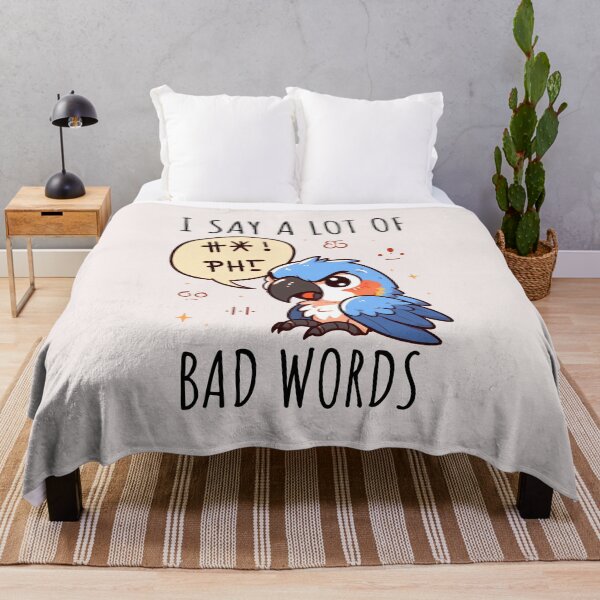 Item preview, Bad Words Macaw designed and sold by LemuellTrends.