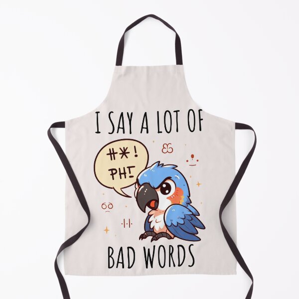 Item preview, Bad Words Macaw designed and sold by LemuellTrends.