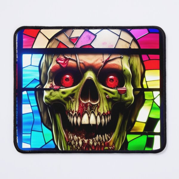 Item preview, LIA #0766 Zombie Stained Glass Window designed and sold by GrumpyMrGrouper.