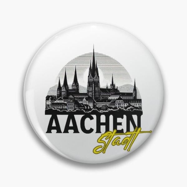 Item preview, Aachen city sticker design designed and sold by danny-Dsign.