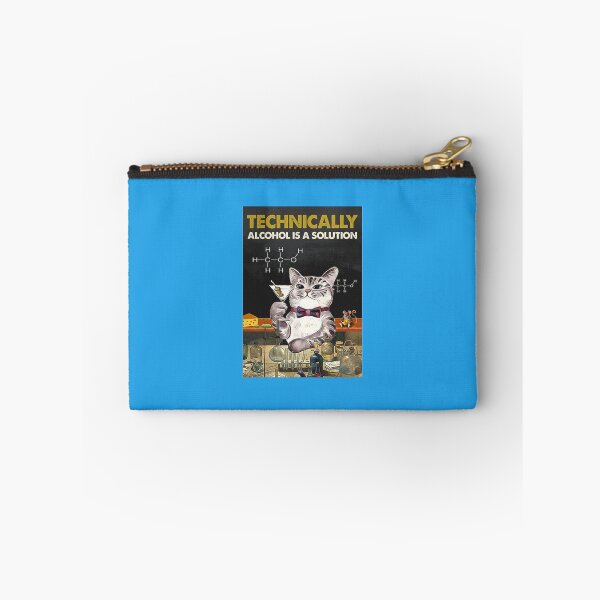 Item preview, Cat Technically Alcohol Is A Solution   designed and sold by HassanLegro.