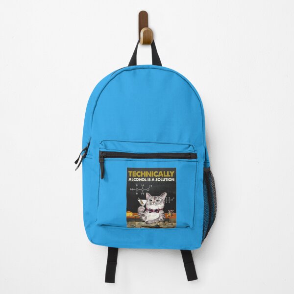 Item preview, Cat Technically Alcohol Is A Solution   designed and sold by HassanLegro.