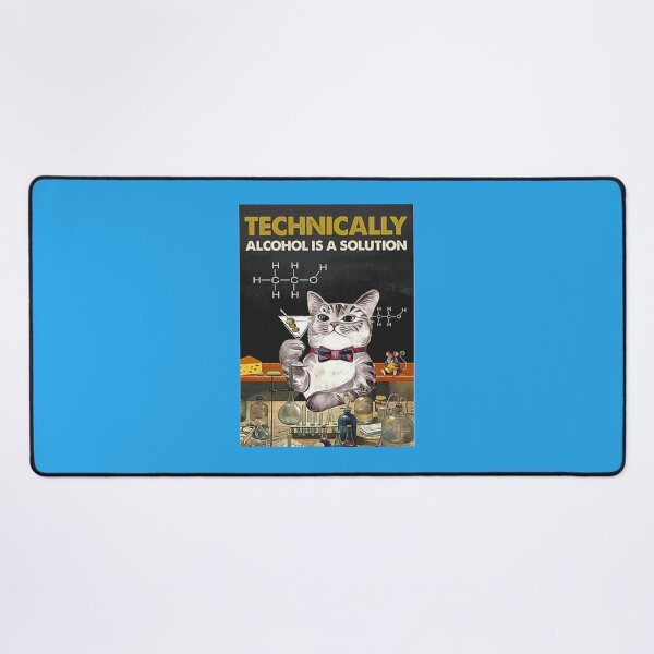 Item preview, Cat Technically Alcohol Is A Solution designed and sold by HassanLegro.