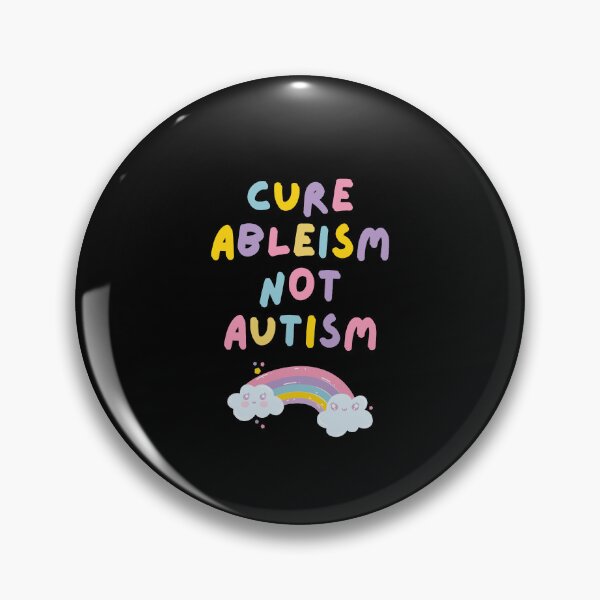 Item preview, Cure Ableism Not Autism (Black) designed and sold by mydoodlesateme.