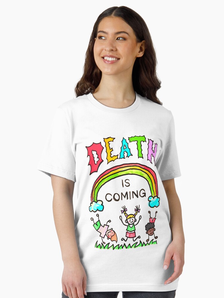 Thumbnail 1 of 7, Essential T-Shirt, Death Is Comming designed and sold by Jasperkertzmann.