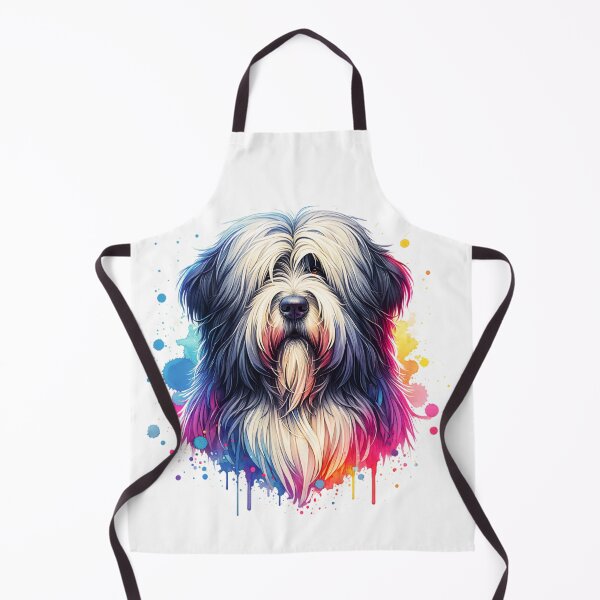 Item preview, Watercolor Bergmasco Sheepdog designed and sold by TheAnimalZ00.