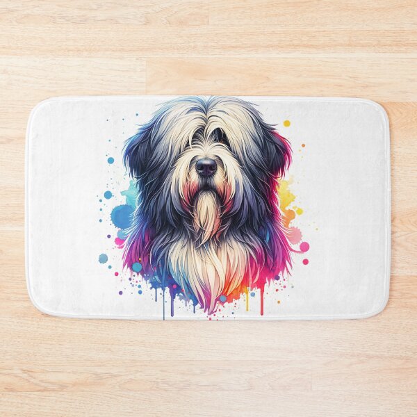 Item preview, Watercolor Bergmasco Sheepdog  designed and sold by TheAnimalZ00.