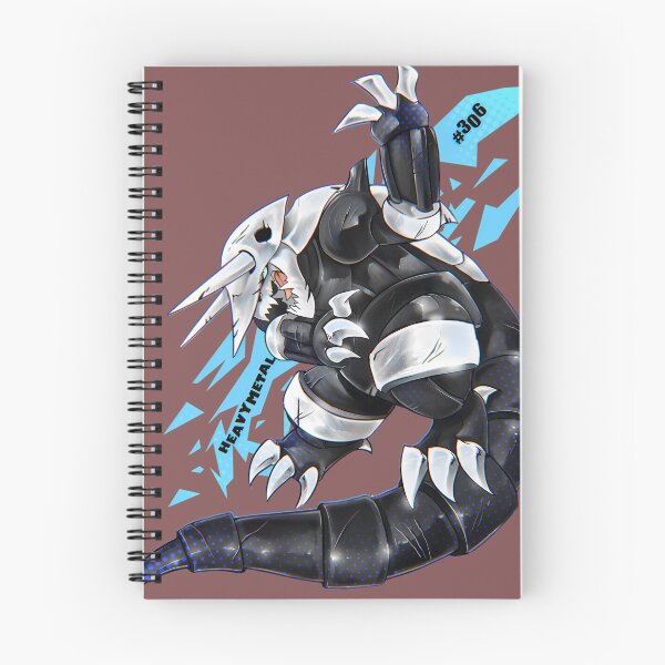 Item preview, Heavy Metal Aggron Metal Monster designed and sold by Elizabethjen1.