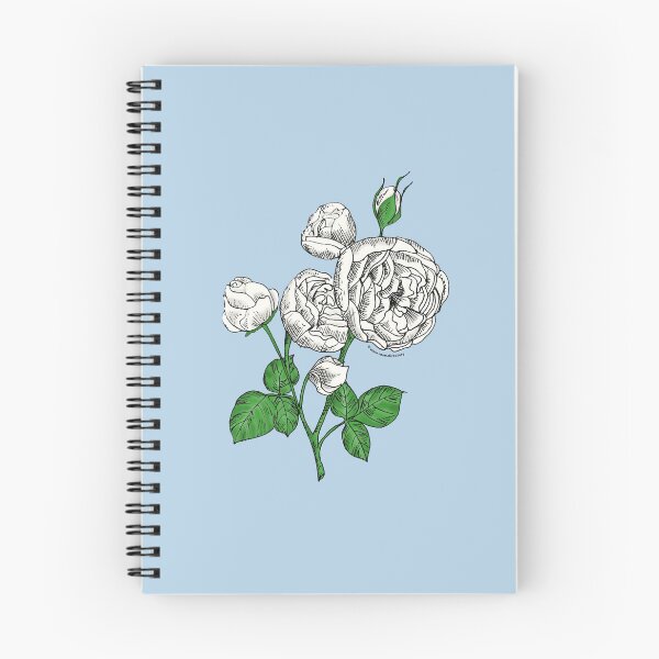 Item preview, White Pompon Rose Bloom Full 26-40 Petals In 3+ Rows designed and sold by Rachael Taylor.