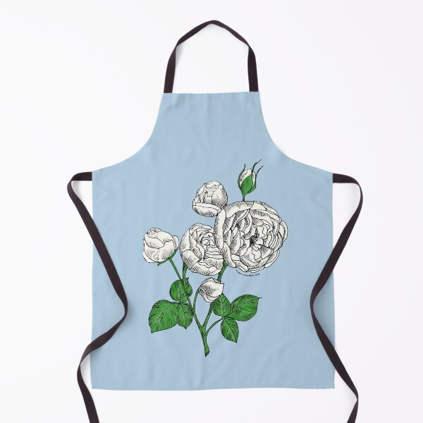 Item preview, White Pompon Rose Bloom Full 26-40 Petals In 3+ Rows designed and sold by Rachael Taylor.