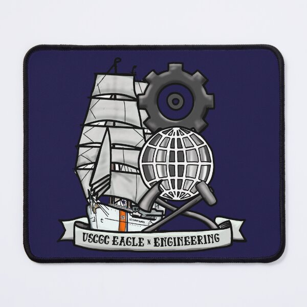 Item preview, USCGC Eagle Engineering  designed and sold by RedSkyCreative.