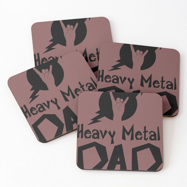 Item preview, Heavy Metal Dad - With Horns Up  Lightning designed and sold by Elizabethjen1.