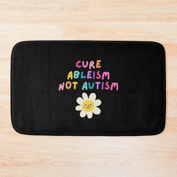 Item preview, Cure Ableism Not Autism (Black) designed and sold by mydoodlesateme.