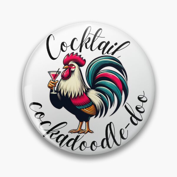 Item preview, Cocktail cock-a-doodle-doo designed and sold by DShirtRepublic.