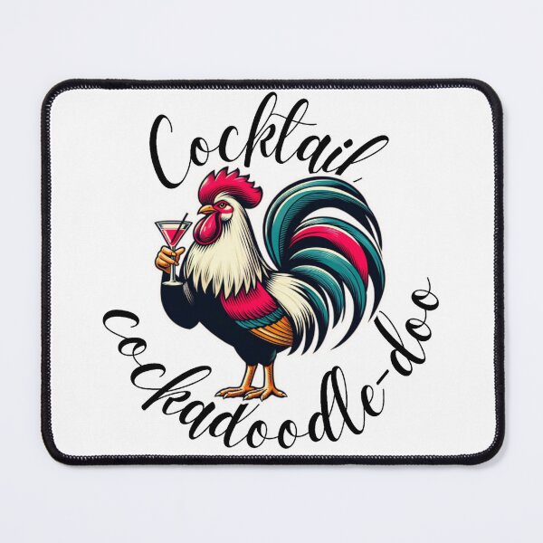 Item preview, Cocktail cock-a-doodle-doo designed and sold by DShirtRepublic.
