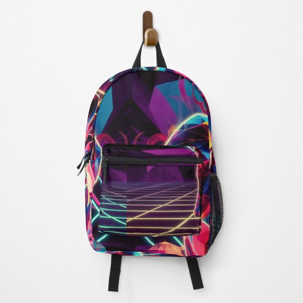 Item preview, Elephant Portrait. retrowave elephant designed and sold by ElephantVibes.